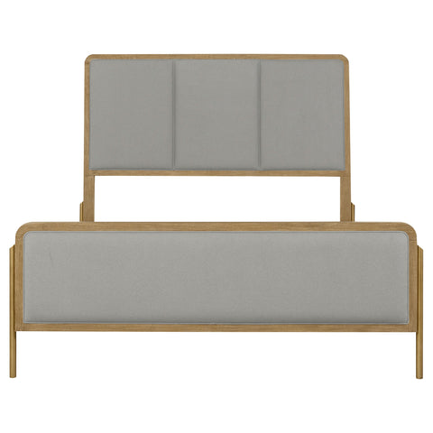 Elmcrest 5-piece Eastern King Bedroom Set Sand Wash and GreySand Wash / Grey