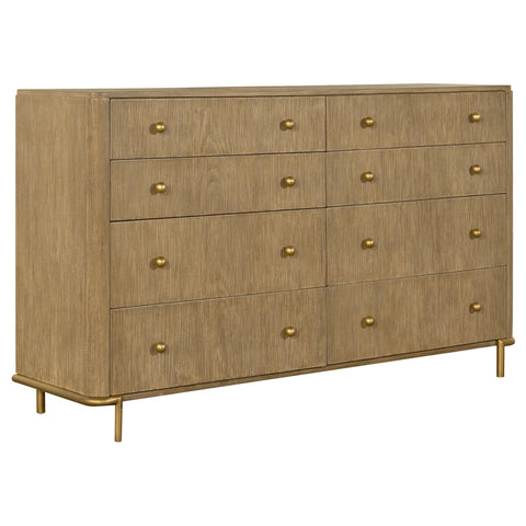 Tilbury 5-piece California King Bedroom Set Cream and Sand Wash