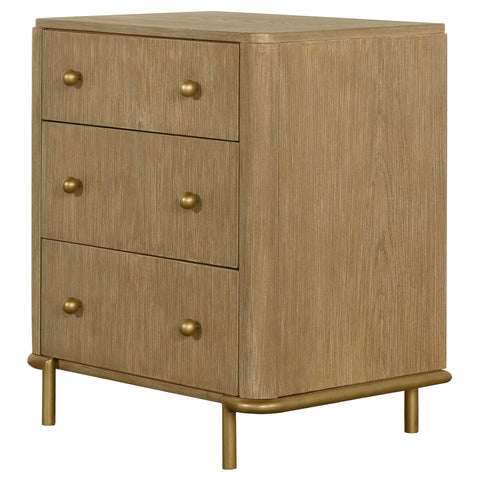 Elmcrest 3-drawer Nightstand Sand WashSand Wash