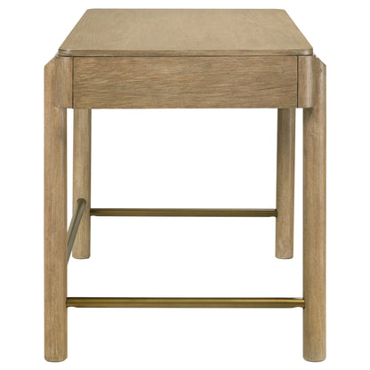 Janine 2-drawer Vanity Desk Makeup Table Sand Wash