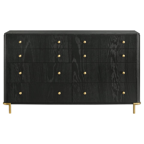 Elmcrest 8-drawer Dresser BlackBlack