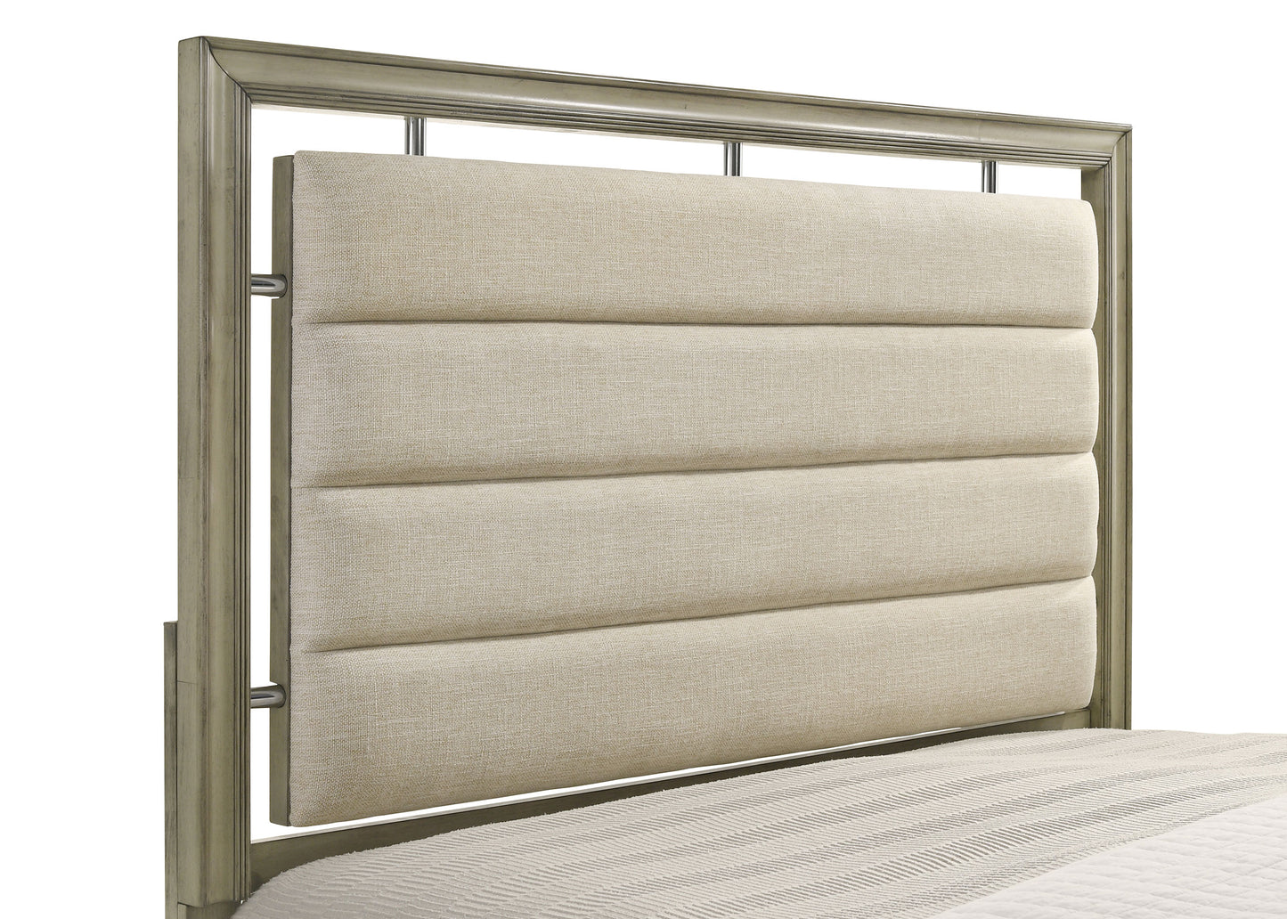 antonella wood eastern king panel bed rustic beige