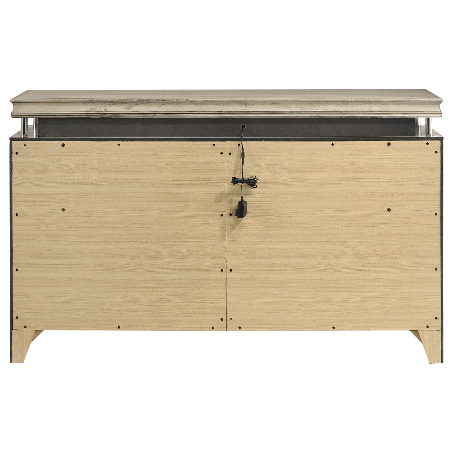 antonella 8-drawer dresser rustic beige