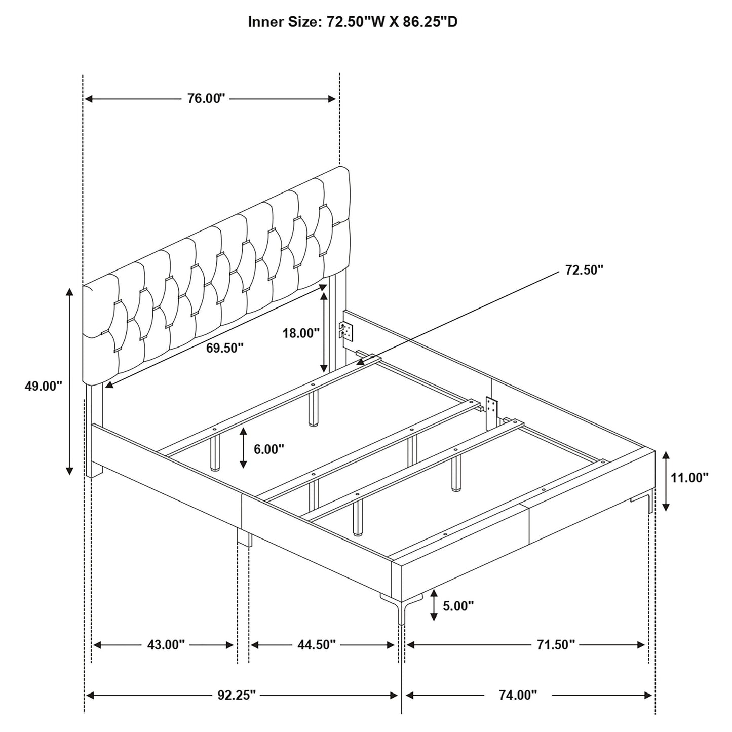 california king bed