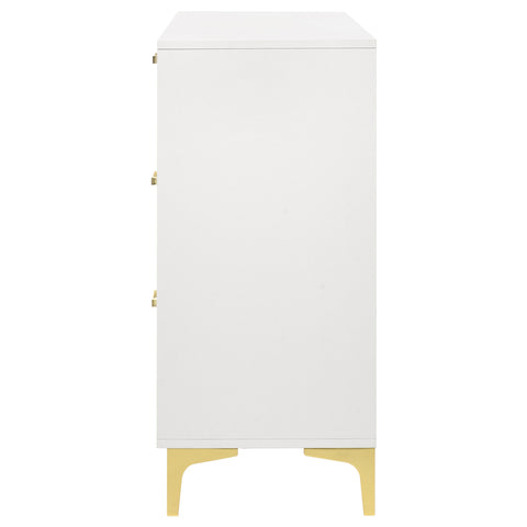 Alice 6-drawer Dresser WhiteWhite