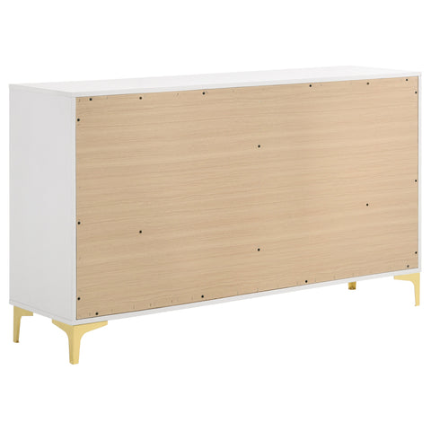 Alice 6-drawer Dresser WhiteWhite