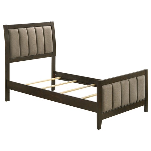 Elijah 5-piece Twin Bedroom Set Dark CocoaDark Cocoa