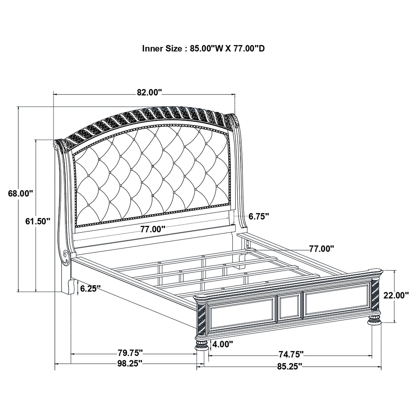 california king bed