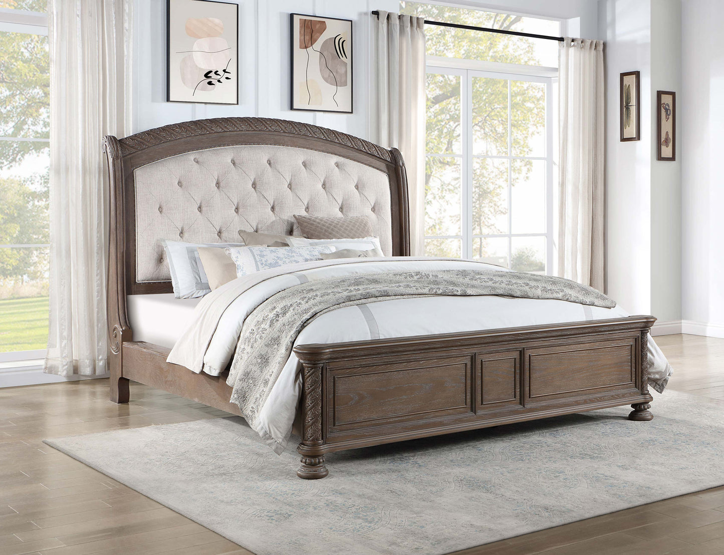 queen bed