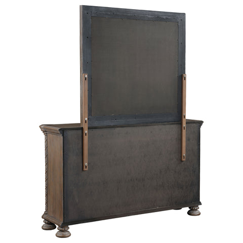 Forman 9-drawer Dresser with Mirror WalnutWalnut
