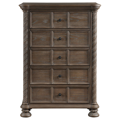 Forman 5-drawer Bedroom Chest WalnutWalnut