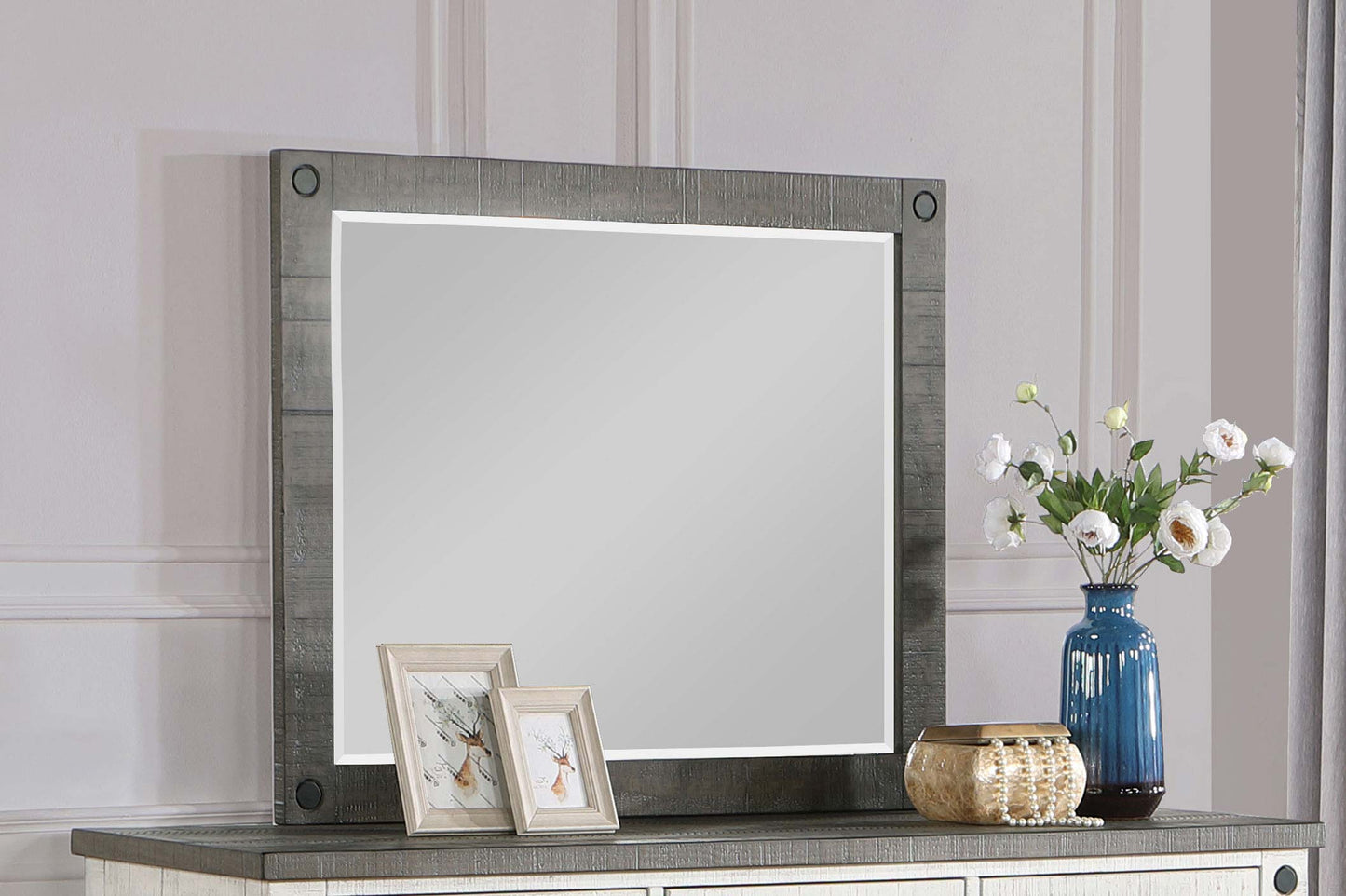 bledel dresser mirror distressed greydistressed grey