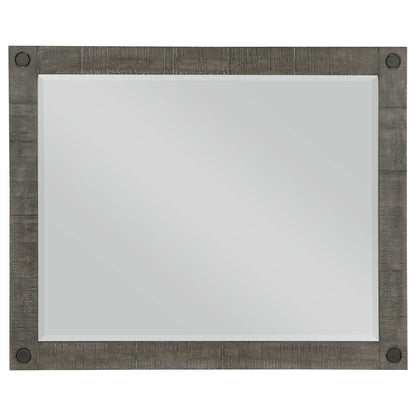 Bledel Dresser Mirror Distressed GreyDistressed Grey