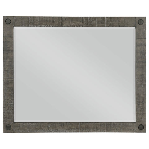 Bledel Dresser Mirror Distressed GreyDistressed Grey