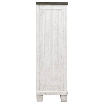 Bledel 5-drawer Bedroom Chest Distressed WhiteDistressed White