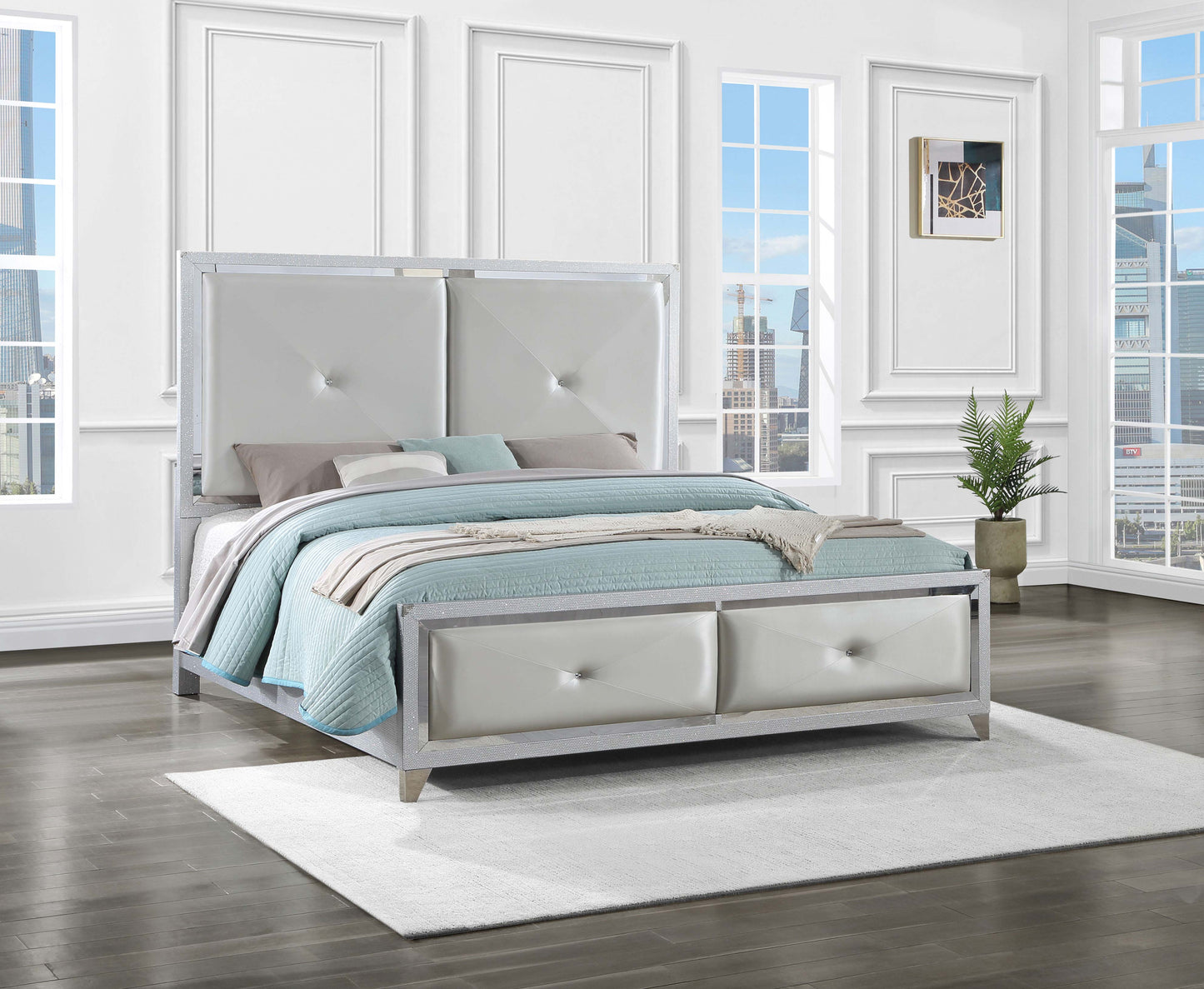 queen bed