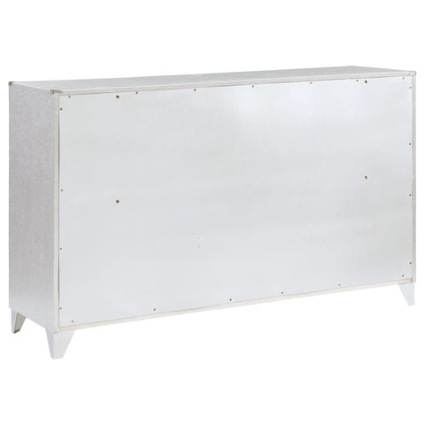Trotter 6-drawer Dresser Silver