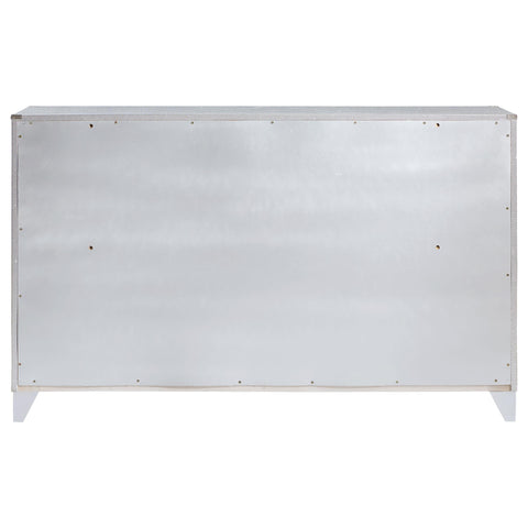 Trotter 6-drawer Dresser Silver