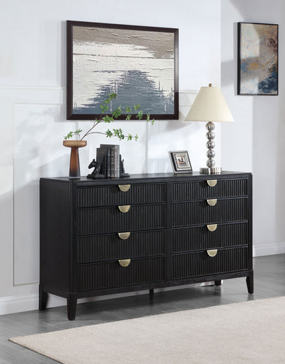 Thatcher 8-drawer Dresser Black