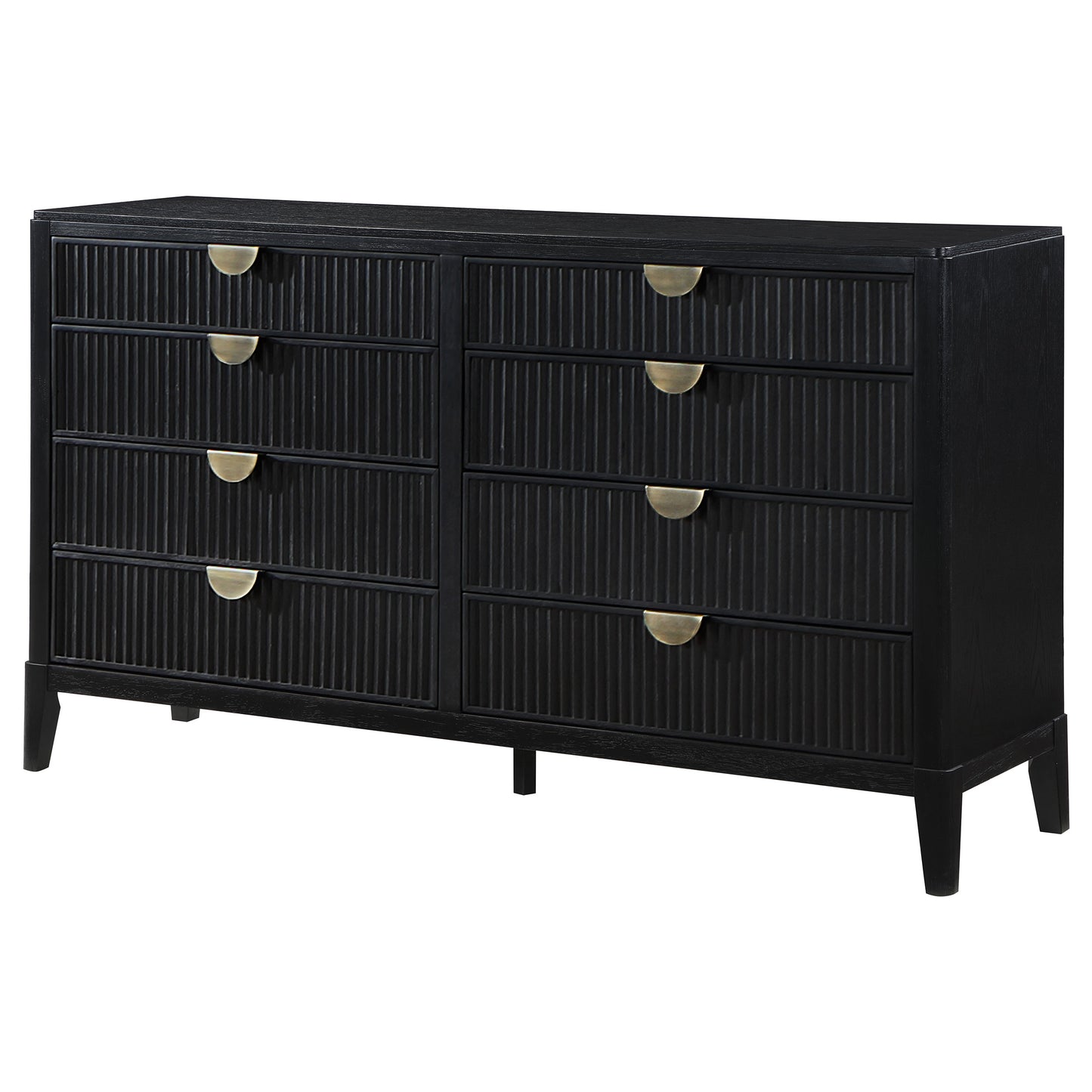 thatcher 8-drawer dresser black