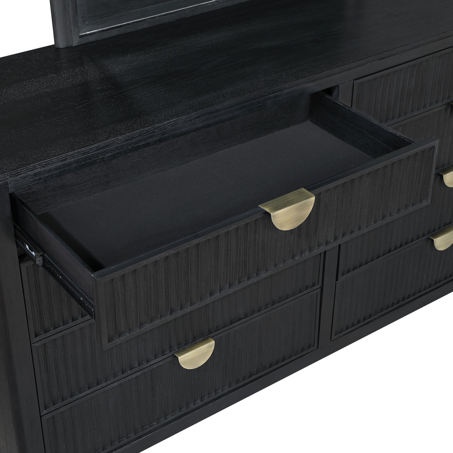 thatcher 8-drawer dresser black