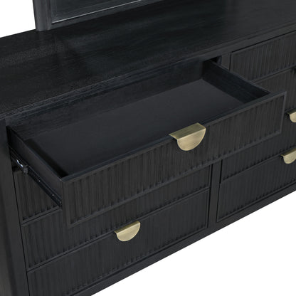 Thatcher 8-drawer Dresser Black