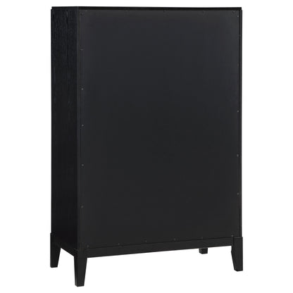 Thatcher 5-drawer Bedroom Chest Black