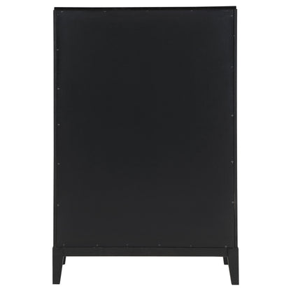 Thatcher 5-drawer Bedroom Chest Black