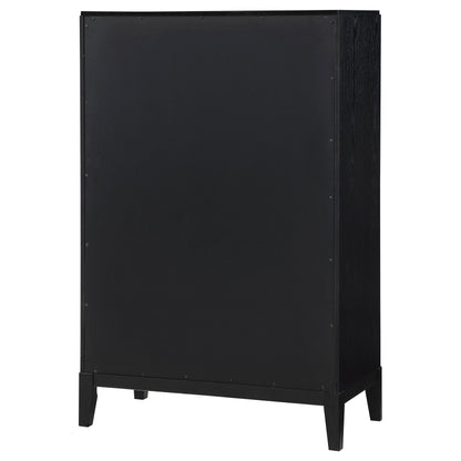 Thatcher 5-drawer Bedroom Chest Black