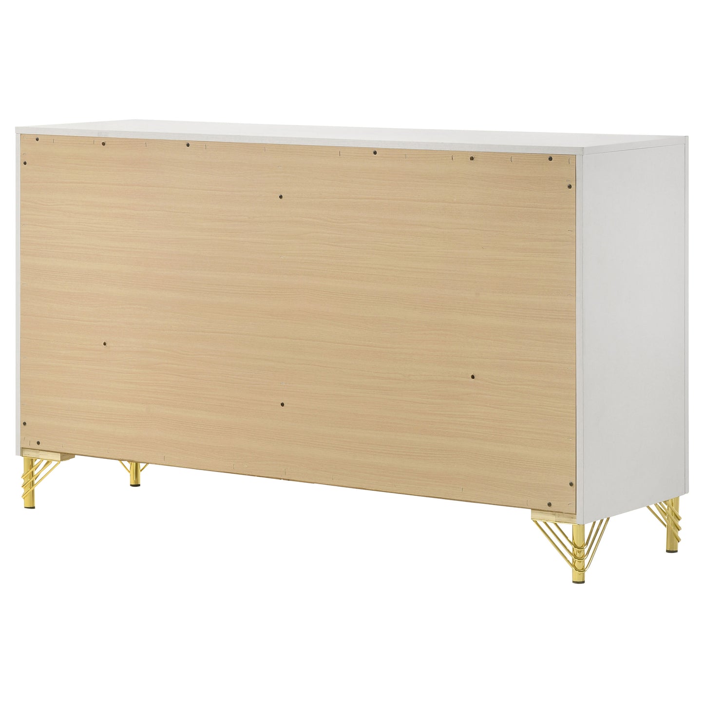 taylor 6-drawer dresser white