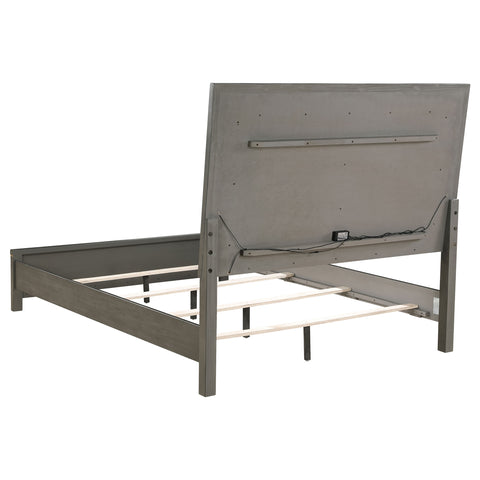 Euston 4-piece California King Bedroom Set GreyGrey