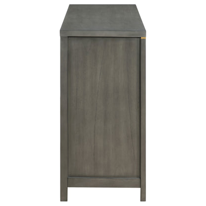 Melody 6-drawer Dresser Grey