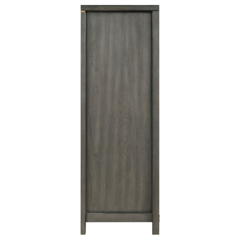 Euston 5-drawer Bedroom Chest GreyGrey