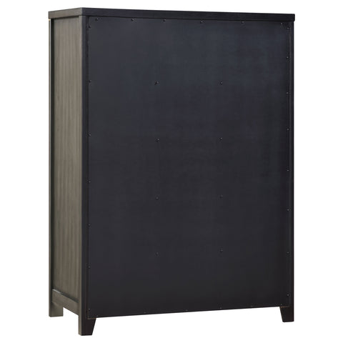Euston 5-drawer Bedroom Chest GreyGrey
