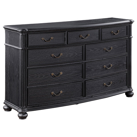 Ellis 4-piece Queen Bedroom Set BlackBlack