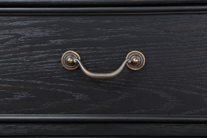 Stillwood 3-drawer Nightstand Black