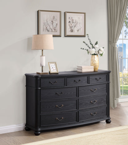 Stillwood 9-drawer Dresser Black