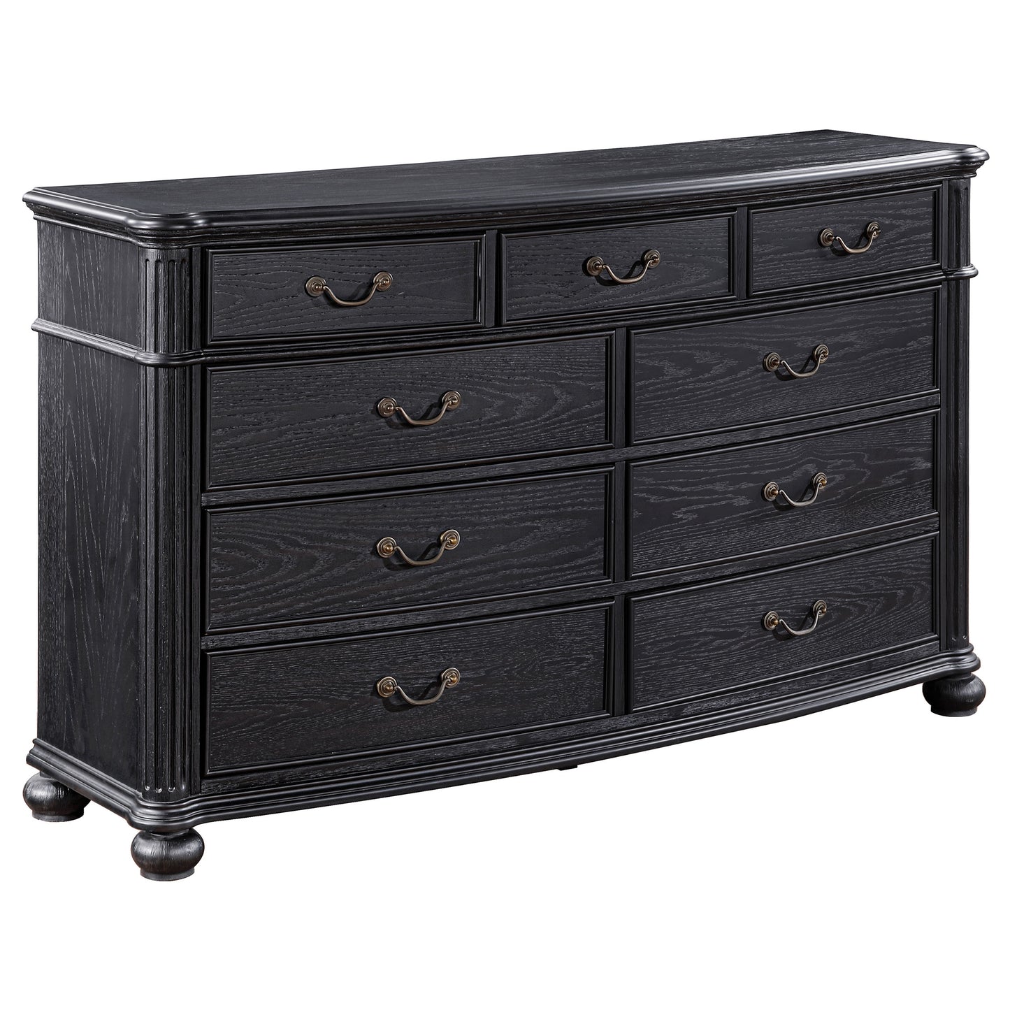 stillwood 9-drawer dresser black