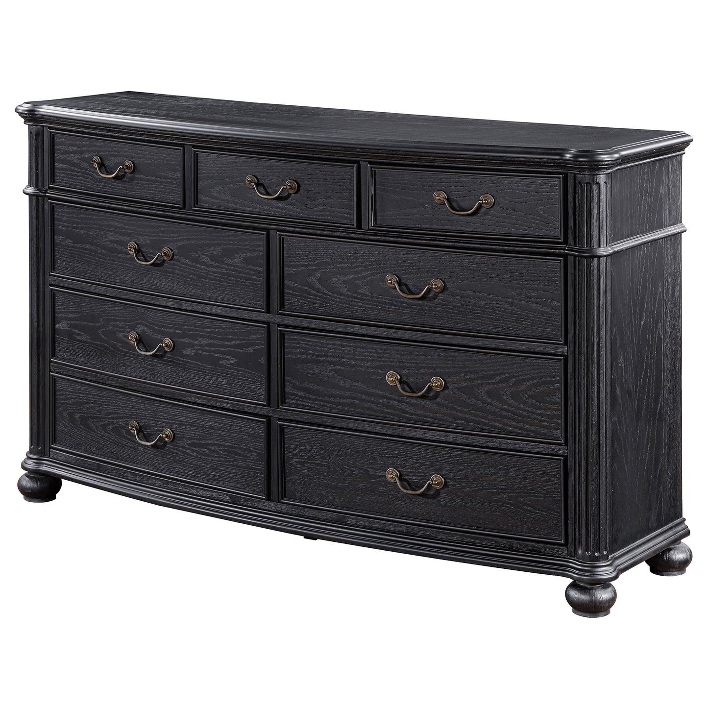 stillwood 9-drawer dresser black