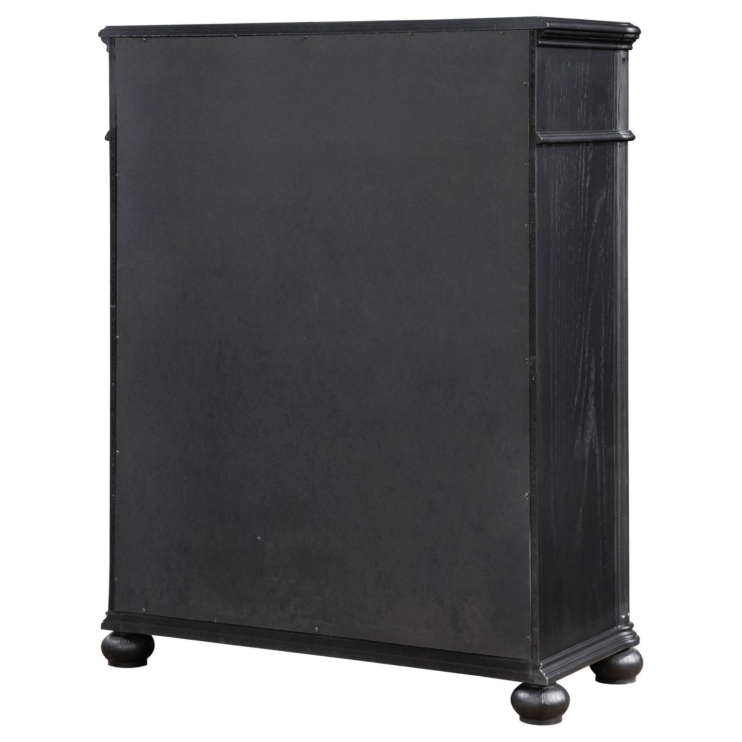 stillwood 5-drawer bedroom chest black