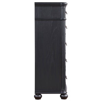 Stillwood 5-drawer Bedroom Chest Black