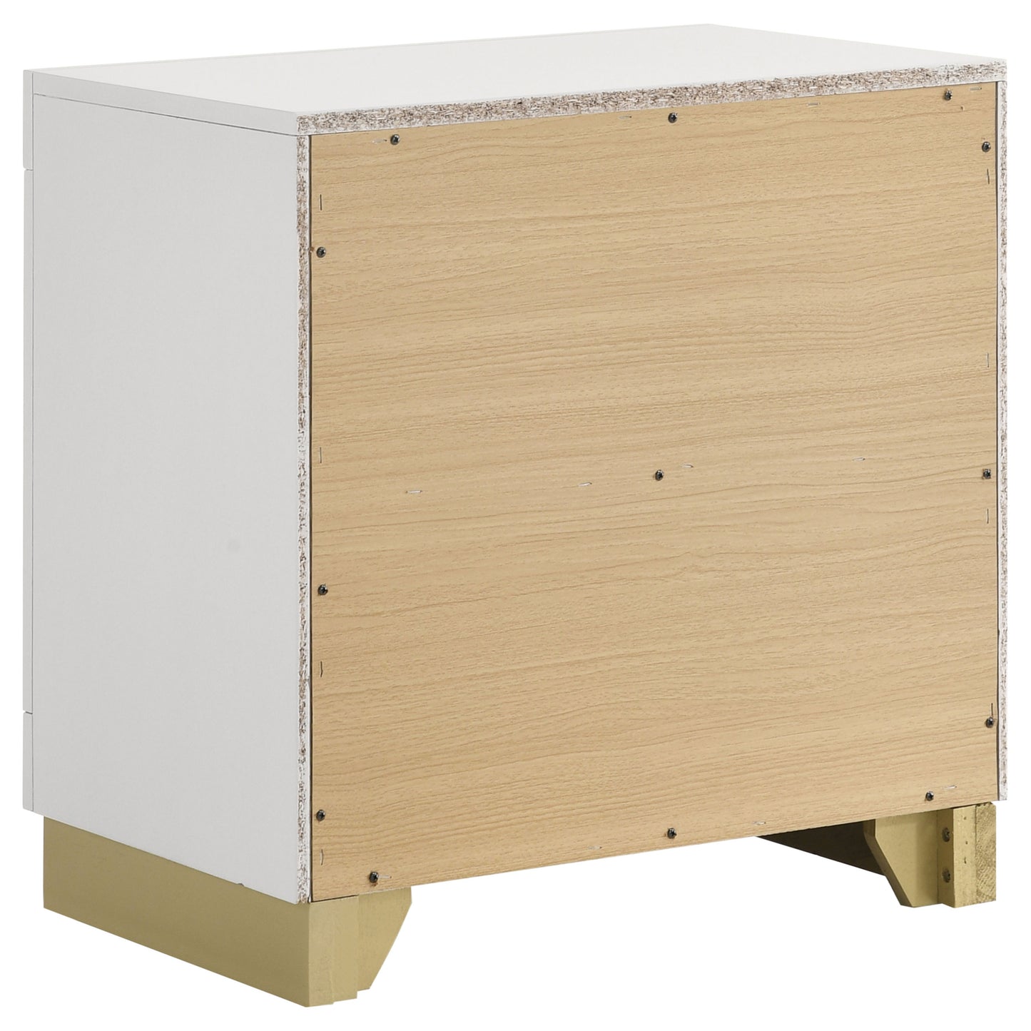 winslow 2-drawer nightstand white