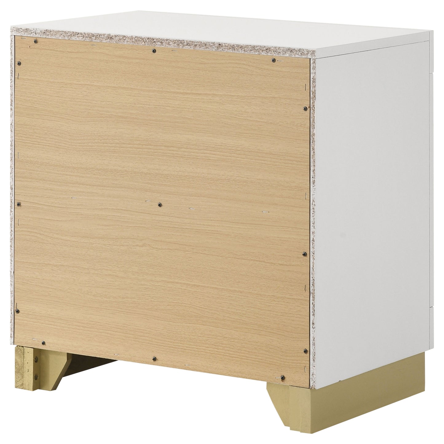 winslow 2-drawer nightstand white