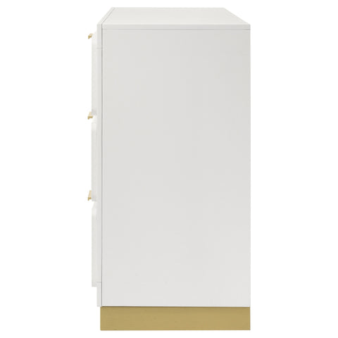 Callie 6-drawer Dresser WhiteWhite