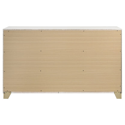 Winslow 6-drawer Dresser White