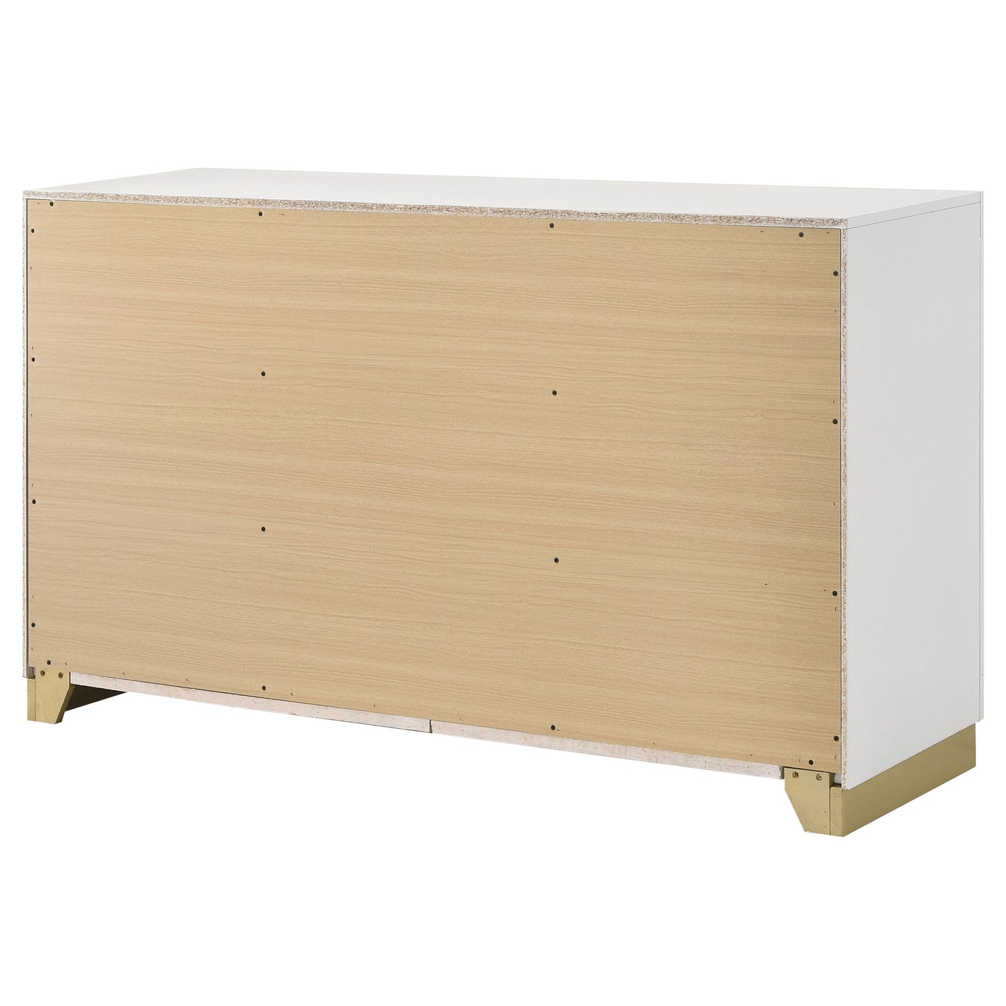 winslow 6-drawer dresser white