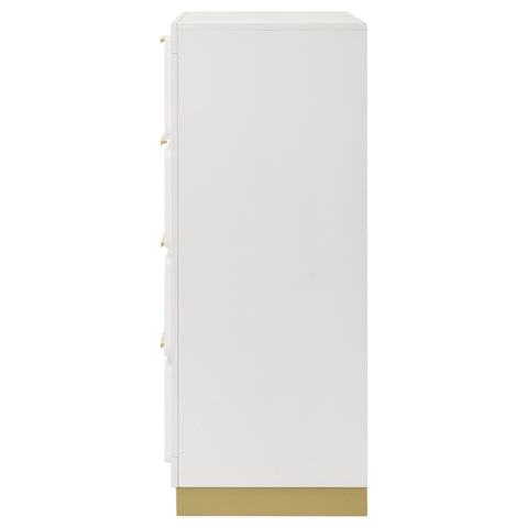 Callie 4-drawer Bedroom Chest WhiteWhite