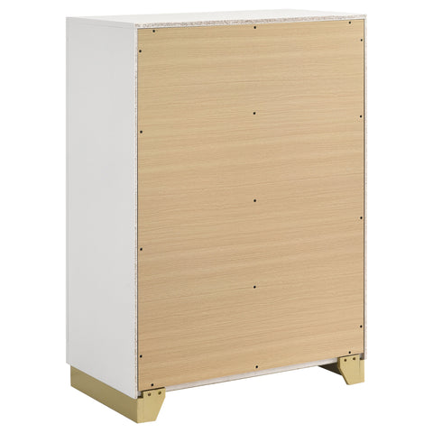 Callie 4-drawer Bedroom Chest WhiteWhite