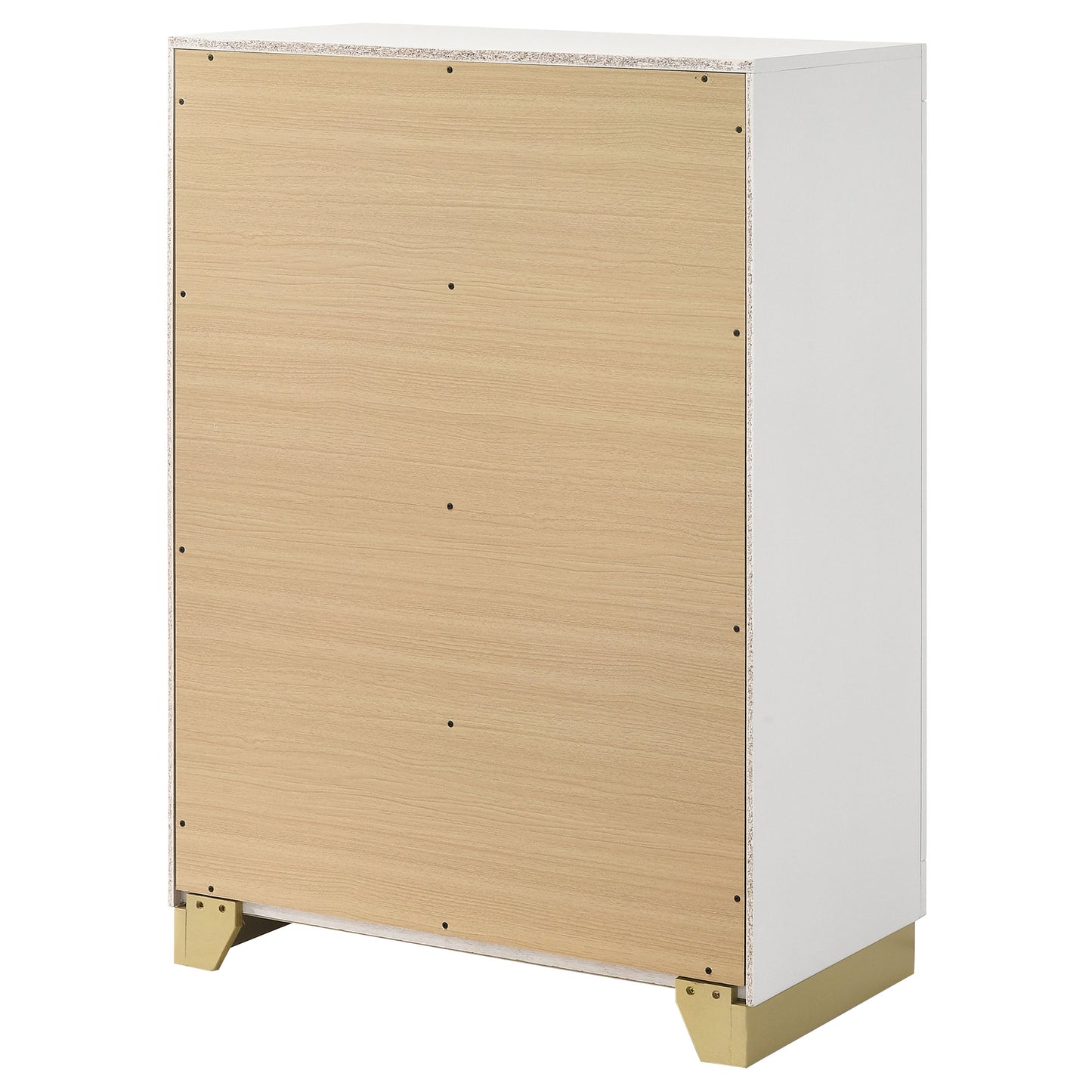 winslow 4-drawer bedroom chest white