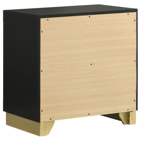 Callie 4-piece California King Bedroom Set BlackBlack